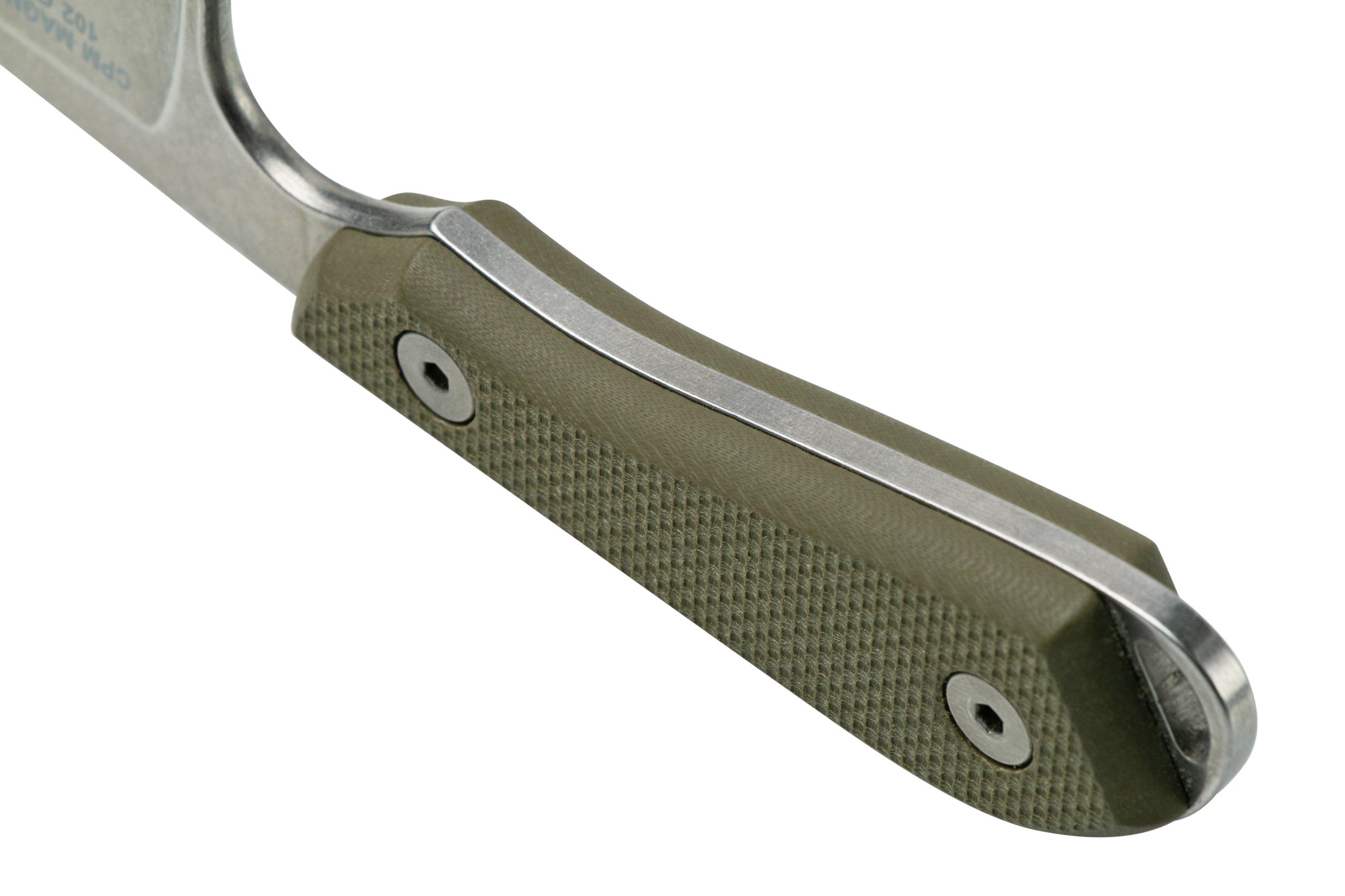 White River Knives M1 Backpacker Pro Magnacut, Green G10, Limited