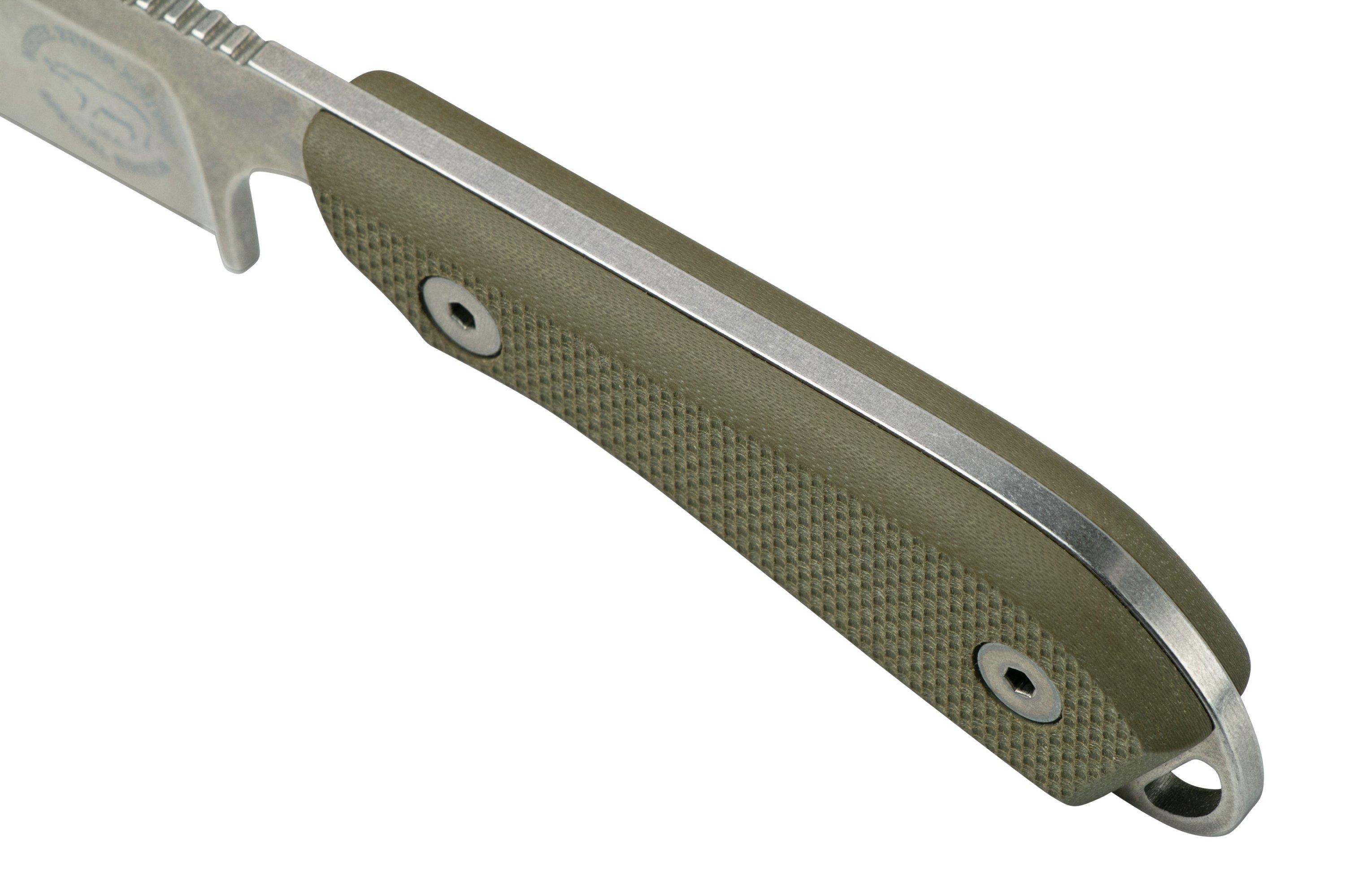 White River Knives M1 Backpacker Pro Magnacut, Green G10, Limited