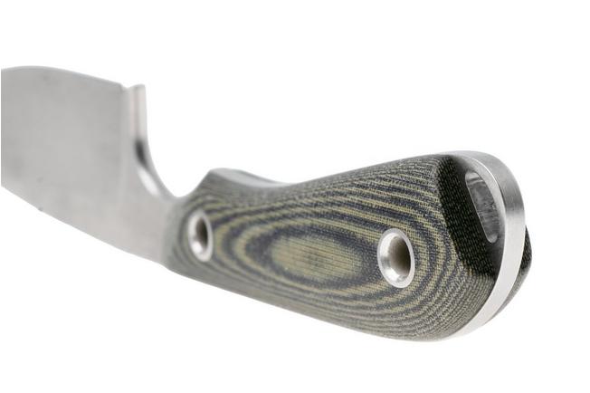 Afbeelding voor White River Knives M1 Backpacker Pro M1-LBO-MAG, Stonewashed CPM MagnaCut, Black Olive Micarta, vaststaand mes