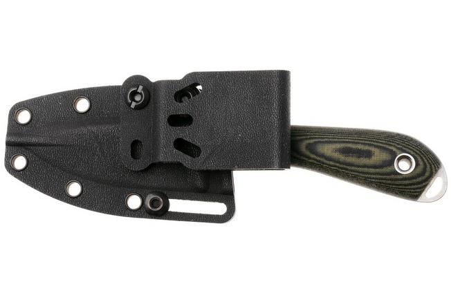Afbeelding voor White River Knives M1 Backpacker Pro M1-LBO-MAG, Stonewashed CPM MagnaCut, Black Olive Micarta, vaststaand mes