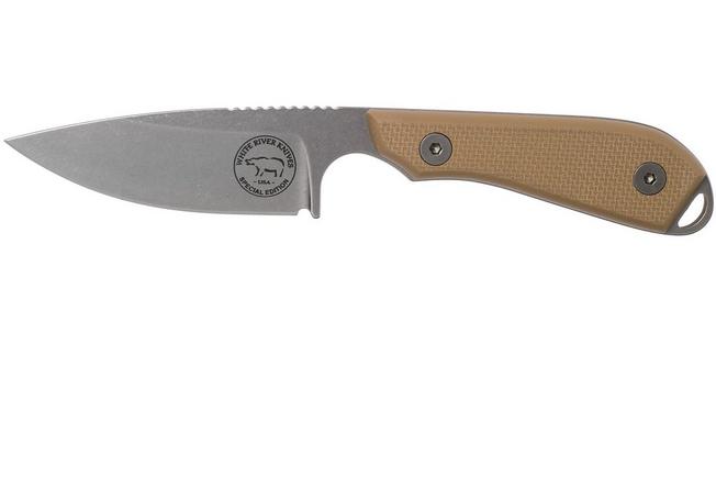 White River M1 Backpacker Pro Coyote G10, CPM S90V Limited Edition ...