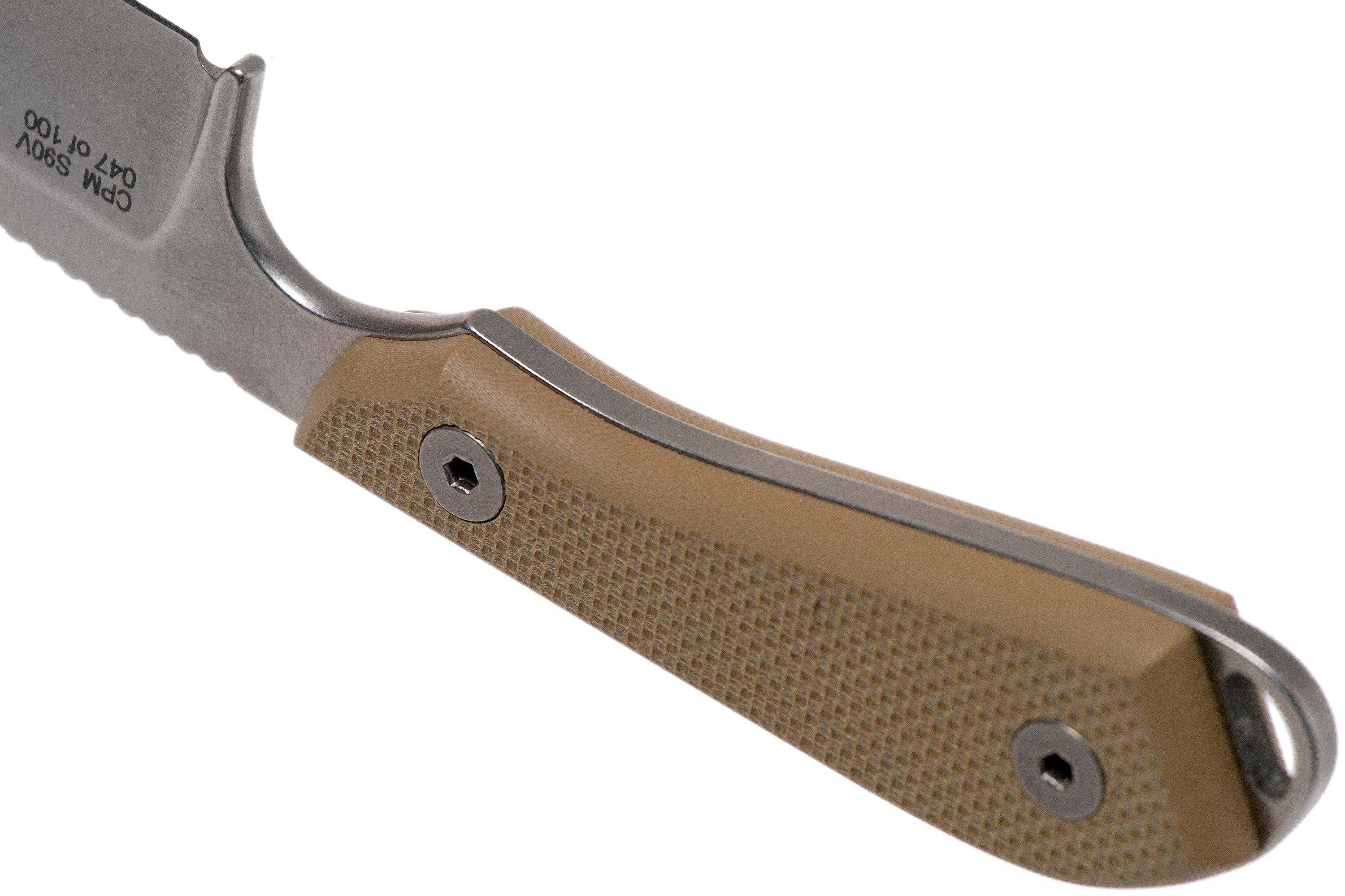 White River M1 Backpacker Pro Coyote G10, CPM S90V Limited Edition