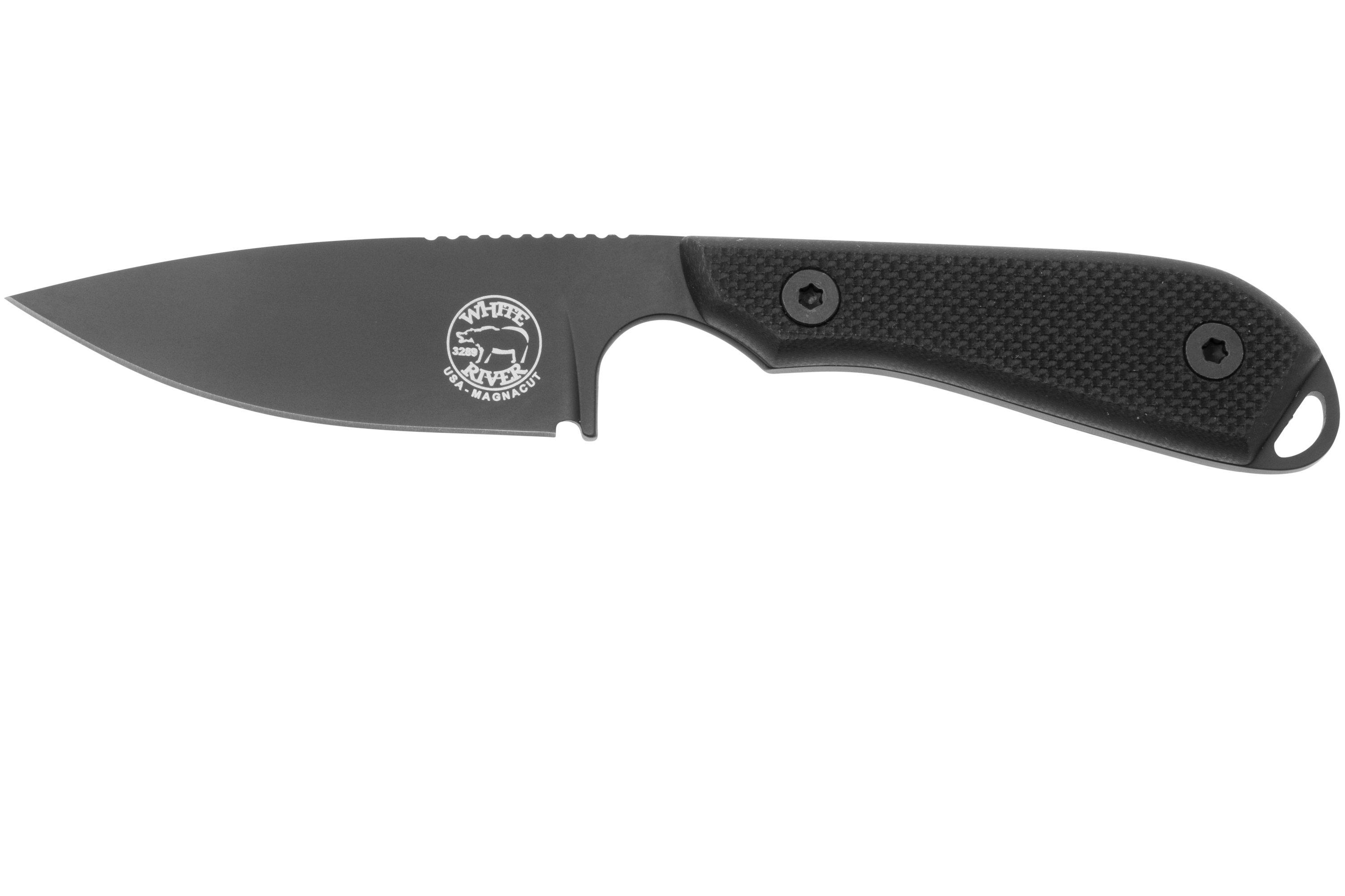 White River Knives M1 Backpacker Pro WRM1-TBL-CBI-MAG Black PVD