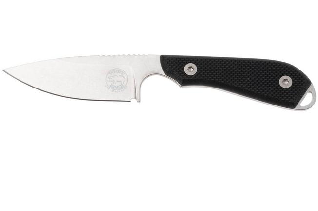 Bild für White River Knives M1 Backpacker Pro WRM1-TBL-MAG, Stonewashed CPM MagnaCut, Black G10 Fahrtenmesser