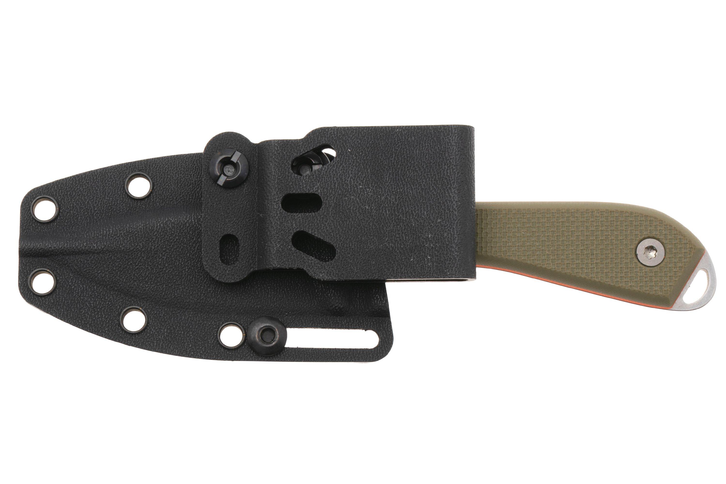 White River M1 Backpacker Pro WRM1TGO Green/Orange G10, Kydex schede