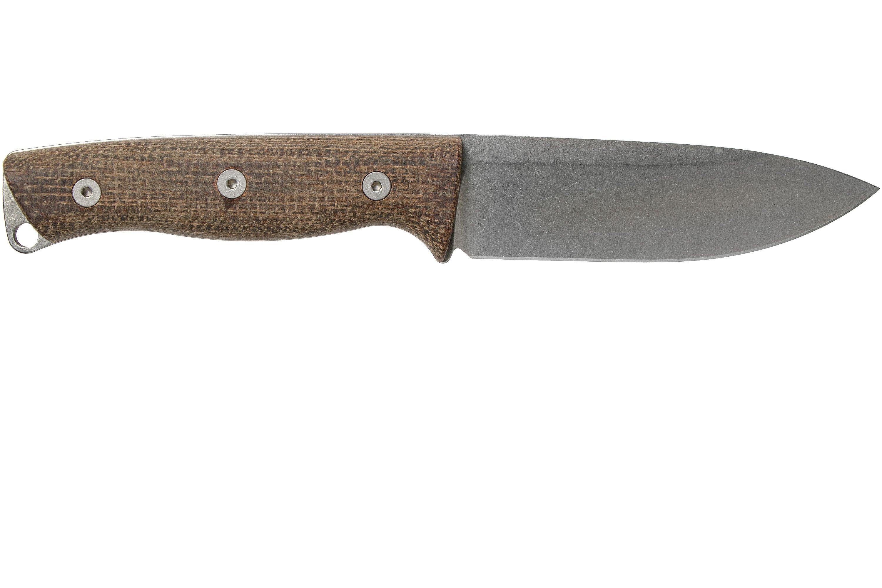 White River Knives Ursus 45 Natural Burlap Micarta bushcraft knife
