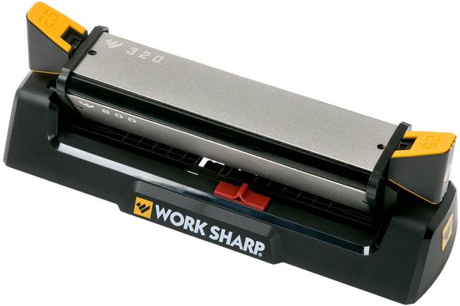 Work Sharp Precision Adjust Knife Sharpener with Tri-Brasive WSBCHPAJ