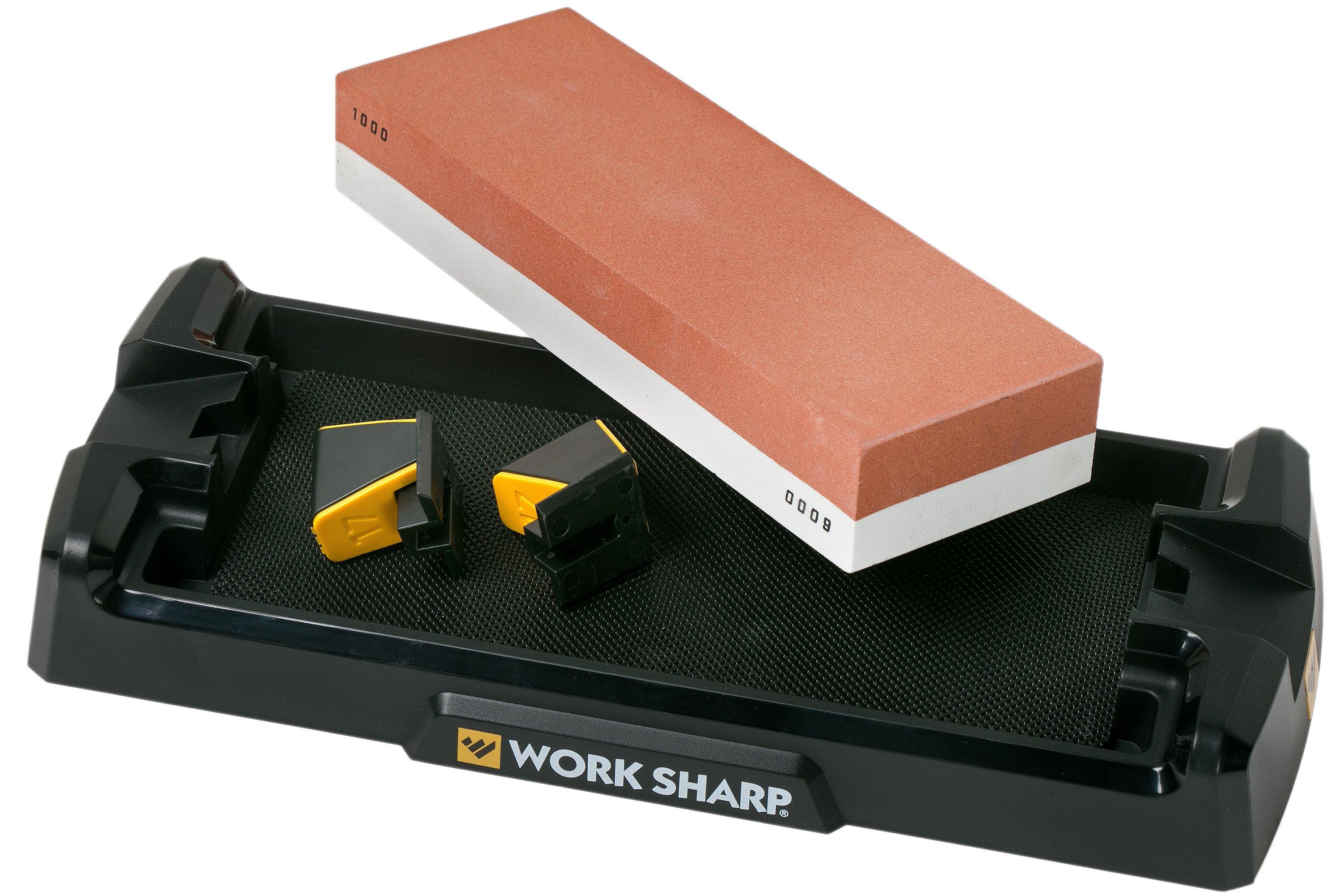 Work sharp Benchstone Tri-brasive knife sharpener, WSBCHBSS