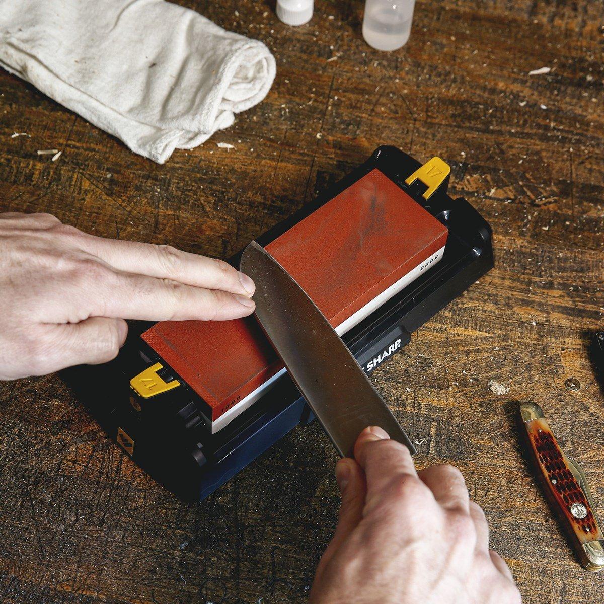 Work sharp Whetstone Knife Sharpener combination stone, WSBCHWHT Advantageously shopping at