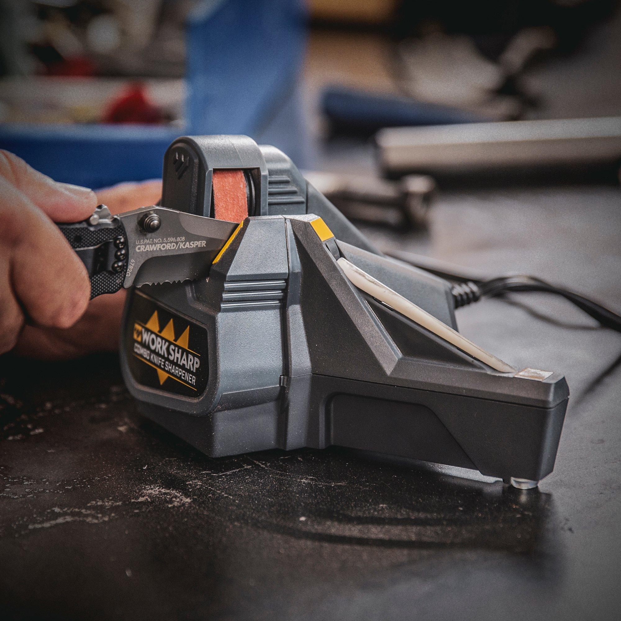 Work Sharp Combo Knife Sharpener sharpening system, WSCMBI (EUPLUG) Advantageously shopping