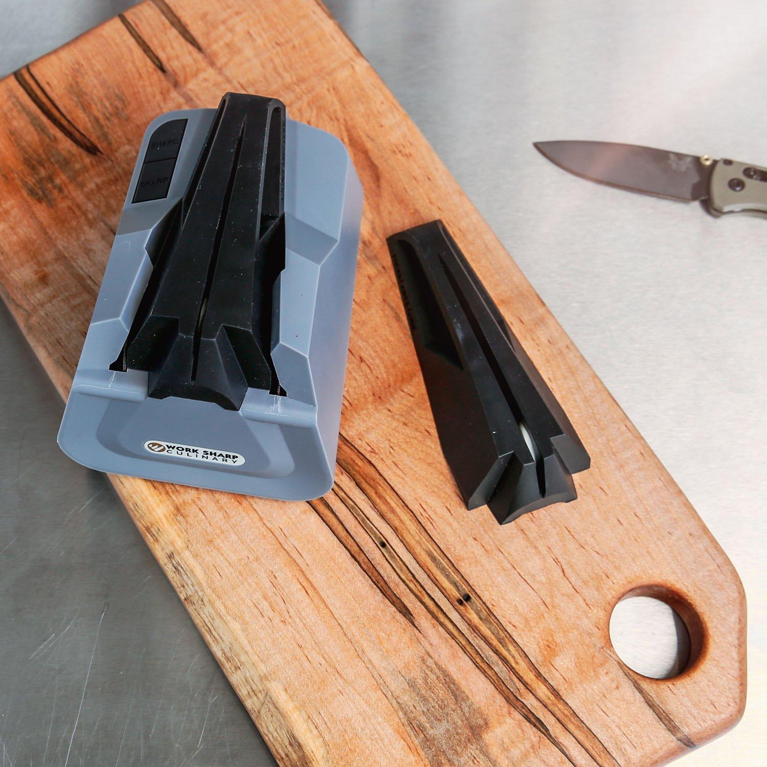 Work Sharp Afilador de cuchillos de cocina eléctrico profesional E5