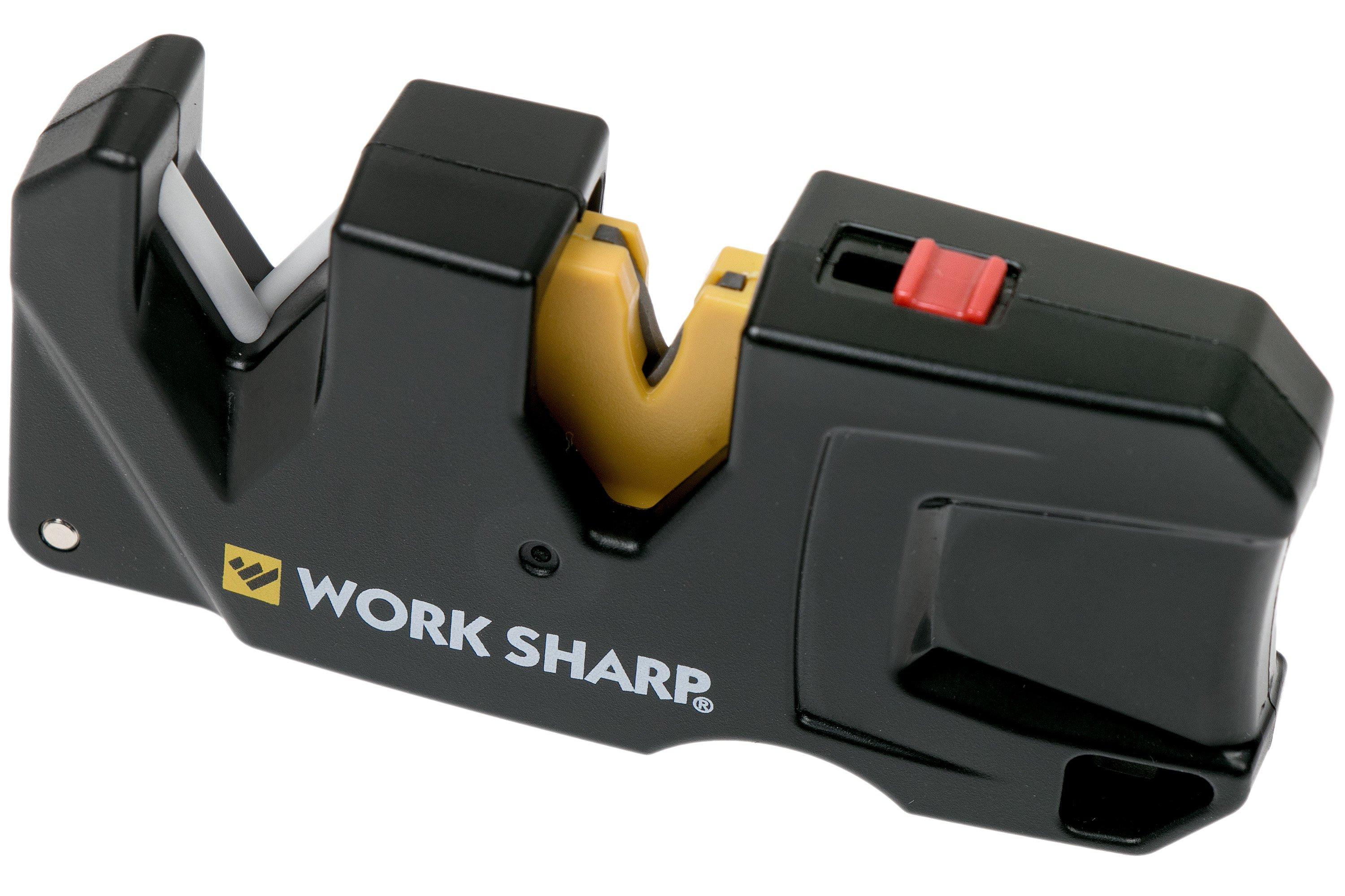 Work Sharp Compact Manual Kitchen Edge Knife Sharpener WSKTNKES