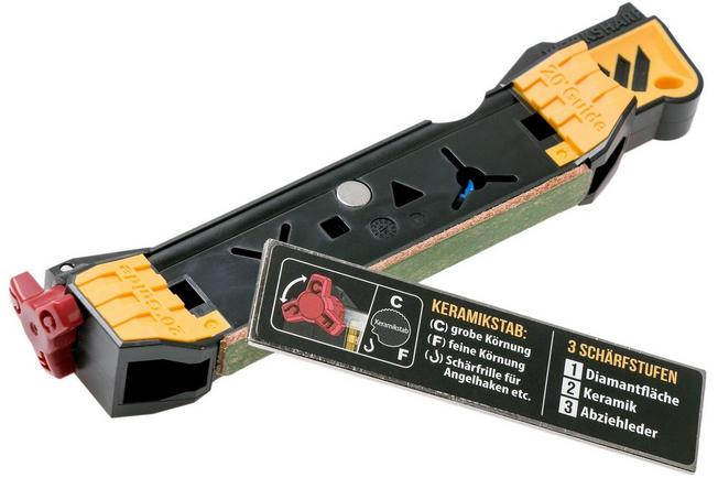 Image for Work Sharp Guided Field Sharpener x KNAFS Lander 5, pocket knife + knife sharpener