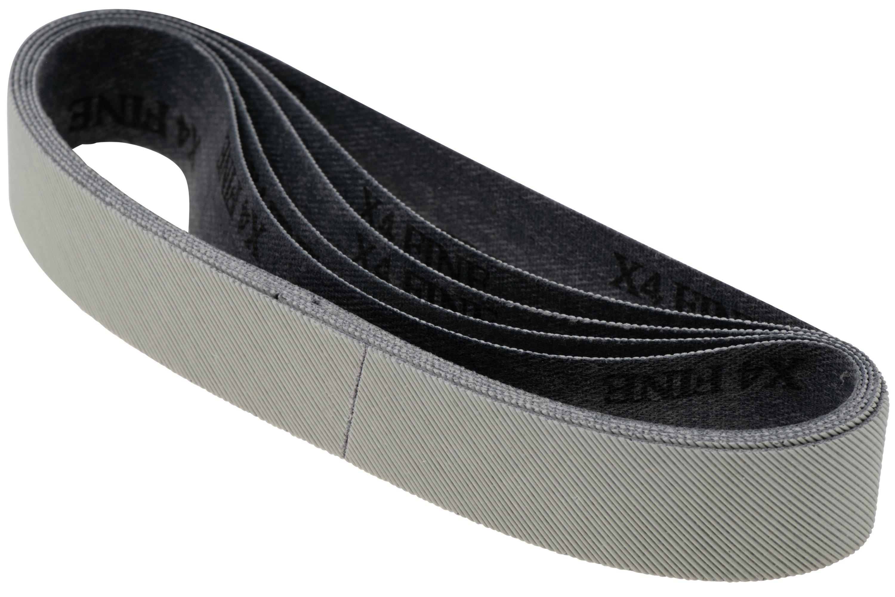 Work Sharp Band Range 220 Grit Sharpening Belts - Brown Belts For Outdoor Tools & Knives