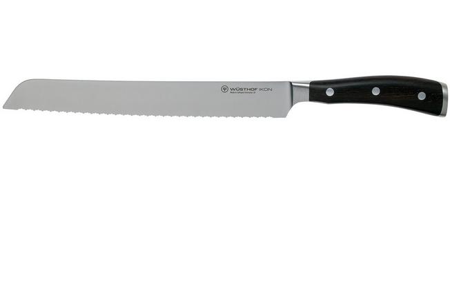 Wüsthof Ikon coltello da pane a doppia dentatura 23 cm, 1010531123