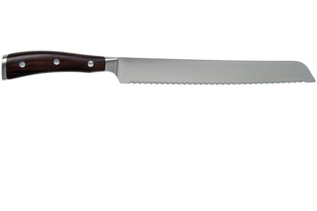 Wüsthof Ikon coltello da pane a doppia dentatura 23 cm, 1010531123