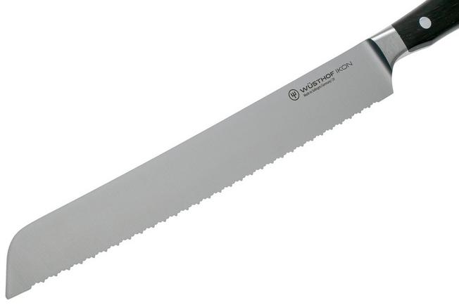 Wüsthof Ikon coltello da pane a doppia dentatura 23 cm, 1010531123