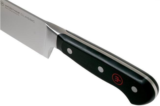 Wusthof Classic Butcher Knife, 8-Inch, Black, Stainless Steel