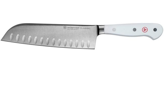 Bild für Wüsthof Classic White Santoku mit Kullen 17 cm, 1040231317