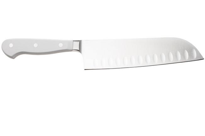 Afbeelding voor Wüsthof Classic White santoku met kuiltjes 17 cm, 1040231317