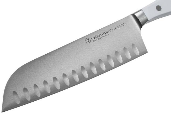 Bild für Wüsthof Classic White Santoku mit Kullen 17 cm, 1040231317