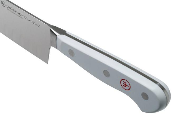 Bild für Wüsthof Classic White Santoku mit Kullen 17 cm, 1040231317