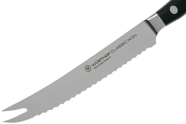 Cuchillo para queso y tomate de 14 cm - Wüsthof Classic Ikon