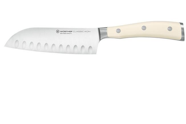 Imagen para Wüsthof Classic Ikon Blanco santoku 14 cm