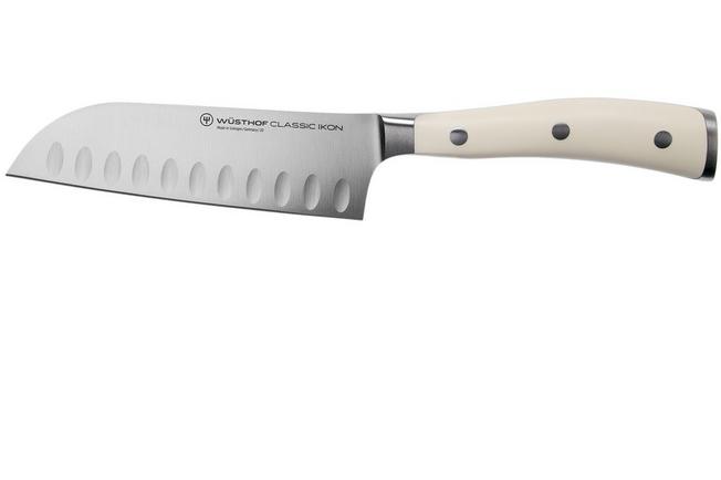 Imagen para Wüsthof Classic Ikon Blanco santoku 14 cm