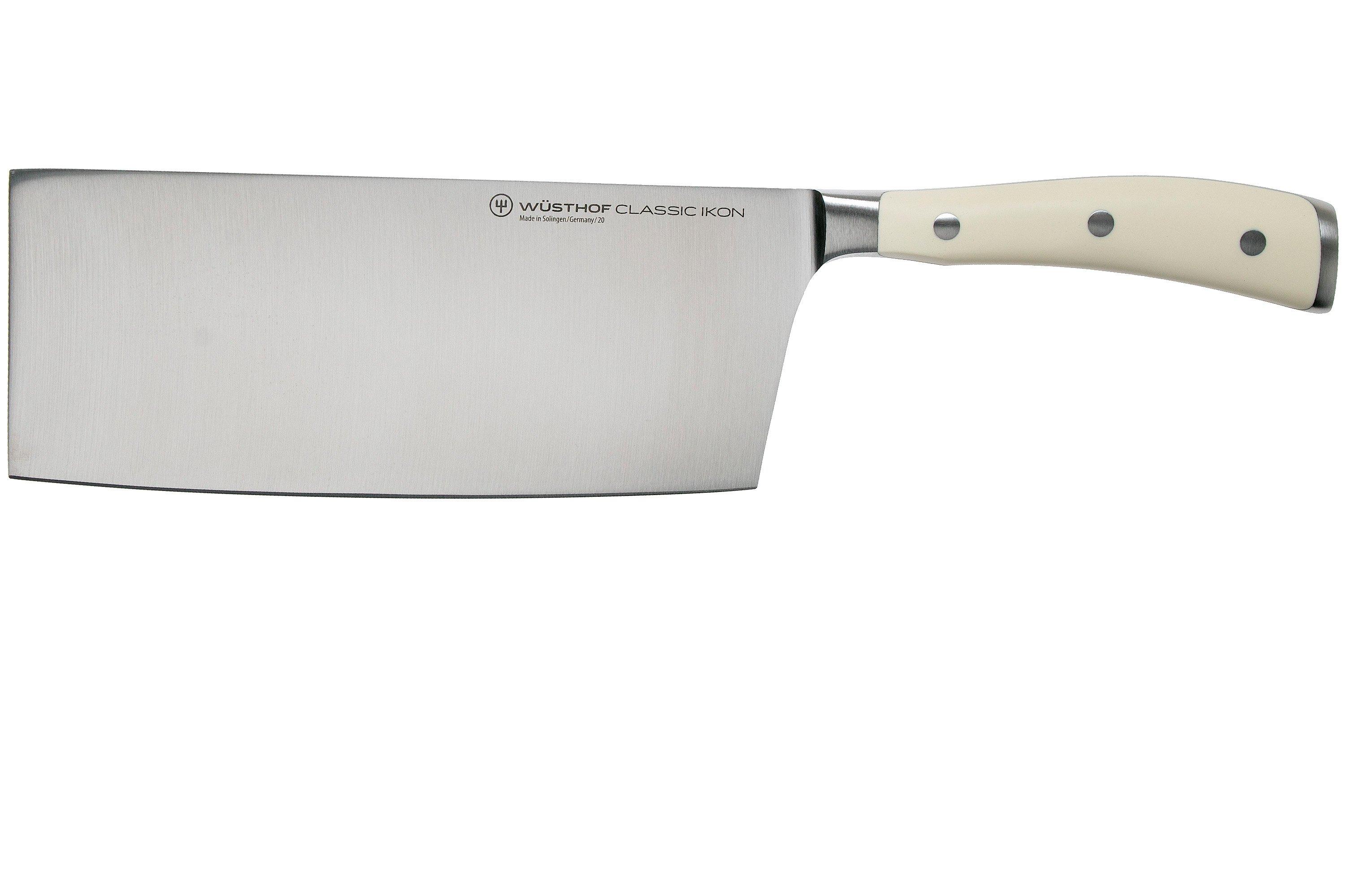 Wüsthof Classic Ikon Crème Chinese chef‘s knife 18cm Advantageously