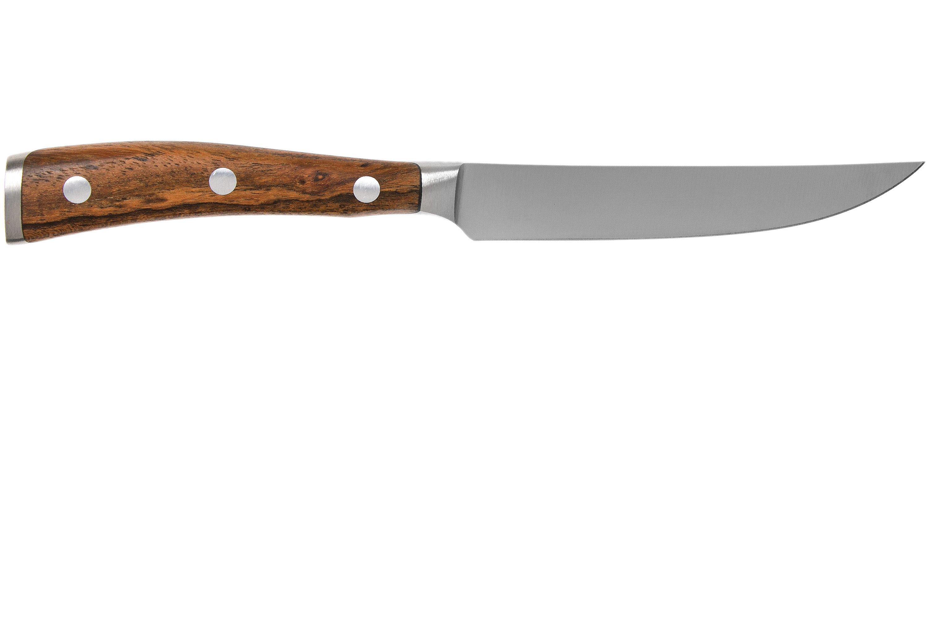 Wüsthof Ikon 1060560601, 6piece steak knife set leather sheath