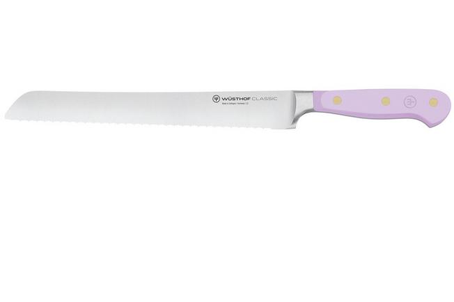 Bild für Wüsthof Classic Colour Purple Yam 1061706223 Brotmesser mit Präzisions-Doppelwelle, 23 cm