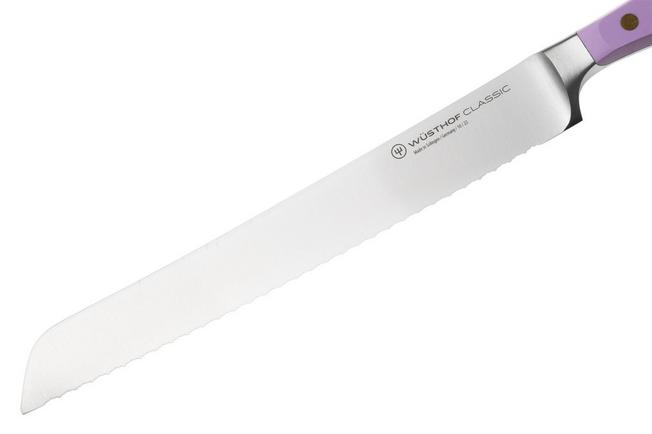 Bild für Wüsthof Classic Colour Purple Yam 1061706223 Brotmesser mit Präzisions-Doppelwelle, 23 cm
