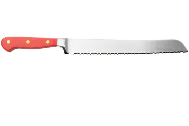 Bild für Wüsthof Classic Colour Coral Peach 1061706323 Brotmesser mit Präzisions-Doppelwelle, 23 cm
