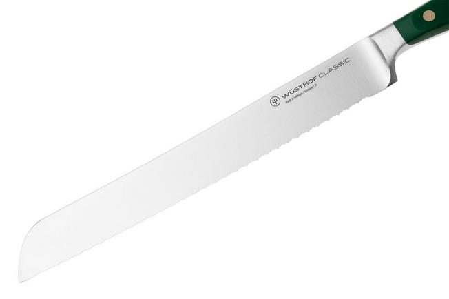 Bild für Wüsthof Classic Colour Fresh Rosemary 1061706723 Brotmesser mit Präzisions-Doppelwelle, 23 cm
