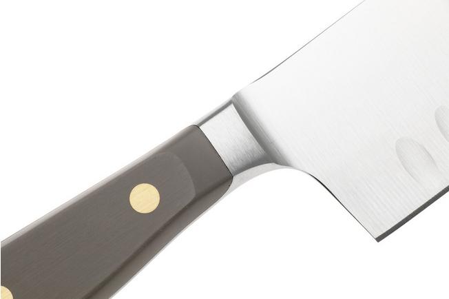 Bild für Wüsthof Classic Colour Velvet Oyster 1061731317 Santoku mit Kullen, 17 cm