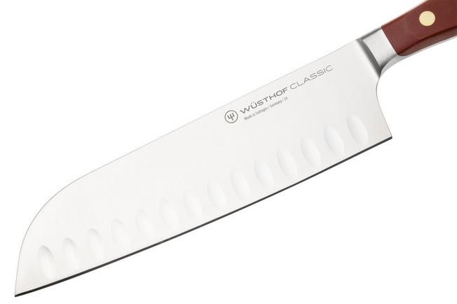 Bild für Wüsthof Classic Colour Tasty Sumac 1061731717 Santoku mit Kullen, 17 cm