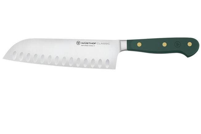 Bild für Wüsthof Classic Colour Fresh Rosemary 1061731917 Santoku mit Kullen, 17 cm