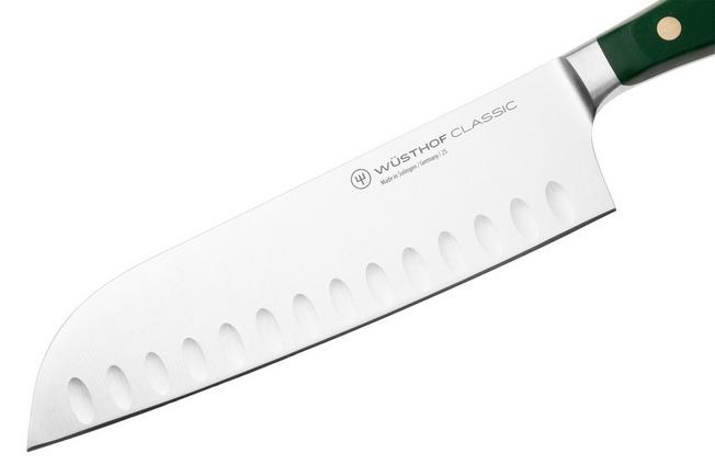 Bild für Wüsthof Classic Colour Fresh Rosemary 1061731917 Santoku mit Kullen, 17 cm