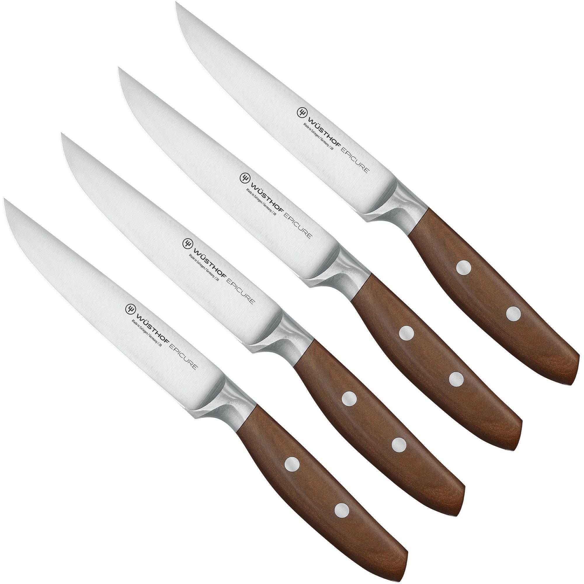 Wüsthof Epicure 4piece steak knife set, 1070660401 Advantageously