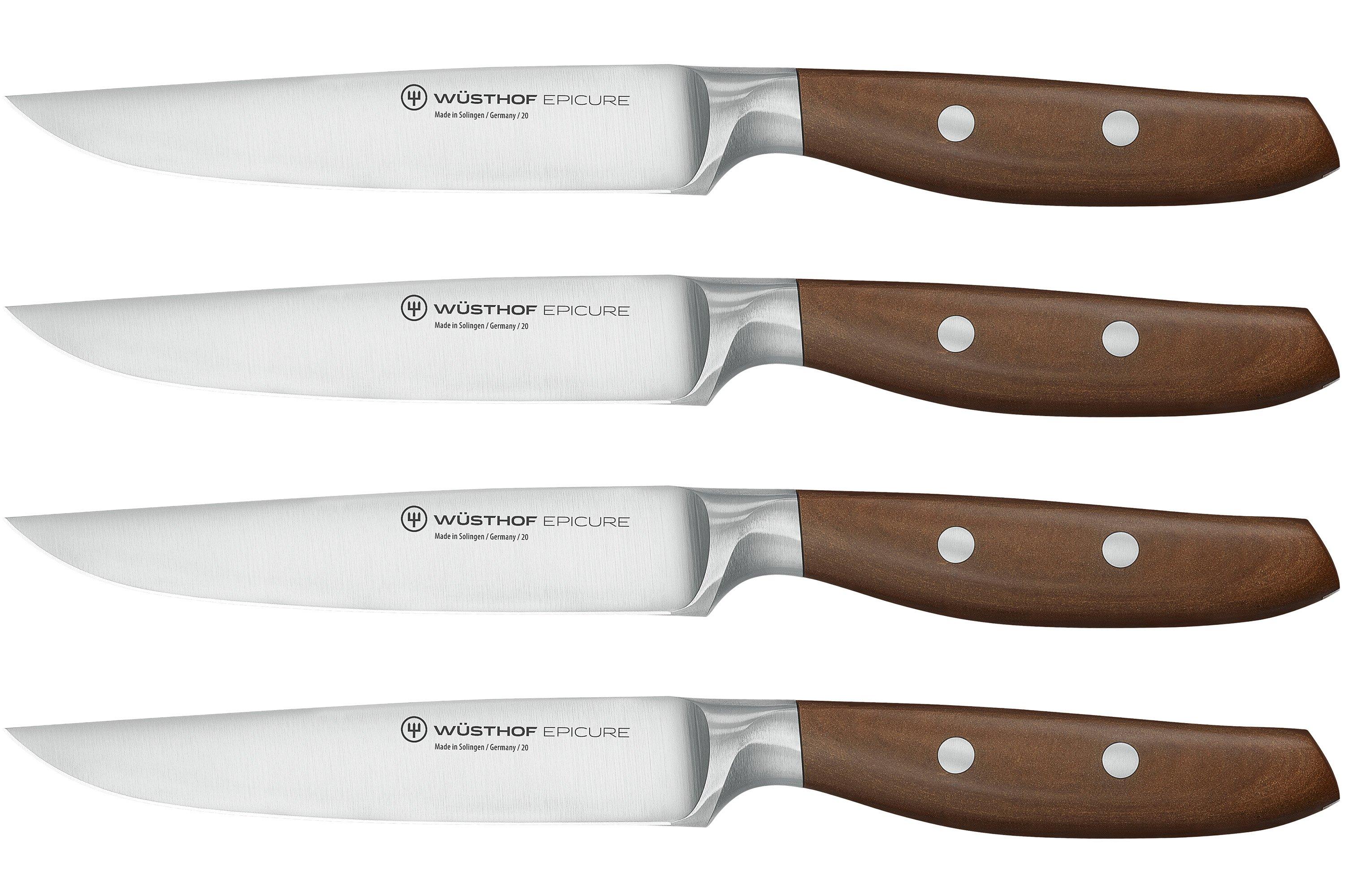 Wüsthof Epicure 4piece steak knife set, 1070660401 Advantageously shopping at Knivesandtools