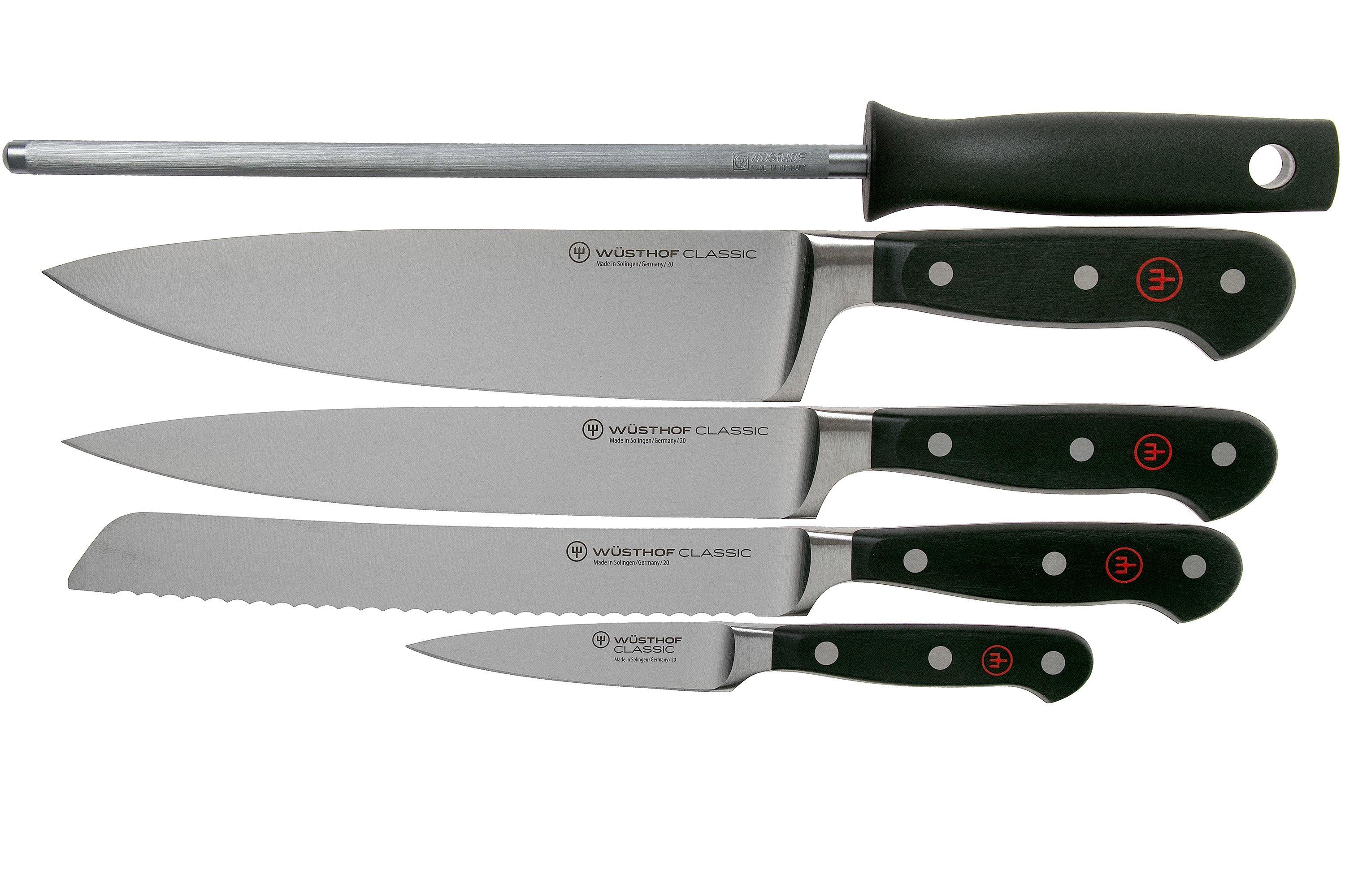 Wüsthof Classic 5piece knife set, 1090170501 Advantageously shopping at Knivesandtools.ie