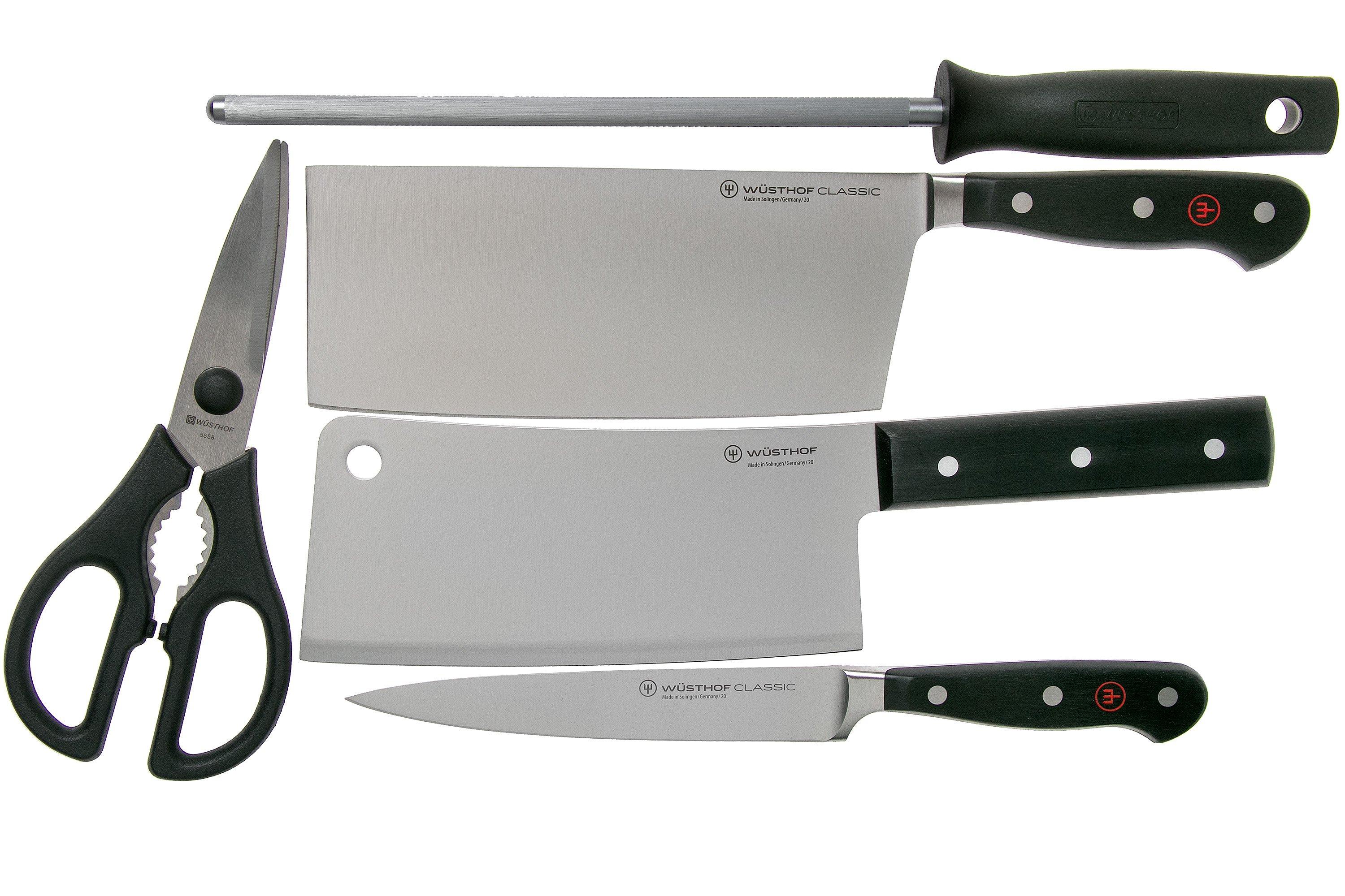 Wüsthof Classic 5-piece knife set, 1090170503 | Advantageously shopping ...