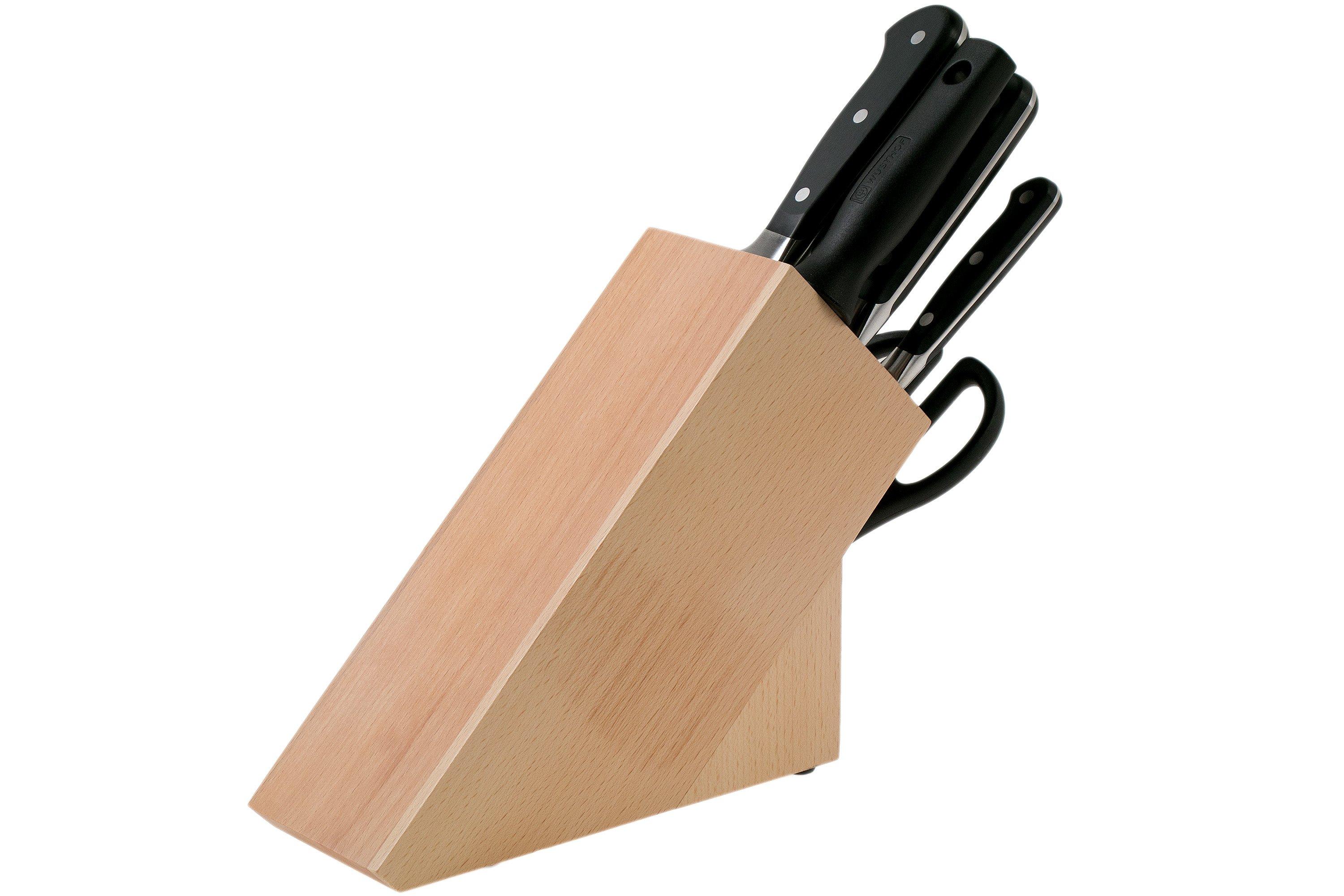 WÜSTHOF Wusthof Classic knife block with 7 itemsCutlery - DESIGN+ART  WÜSTHOF online on YOOX - 58066583DT