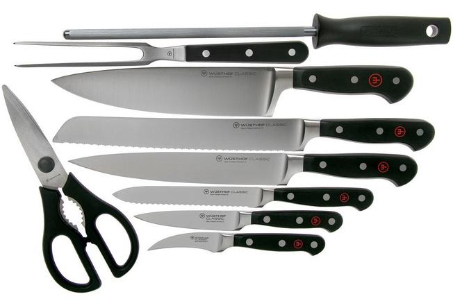 Wusthof Classic White 9-Piece Knife Block Set + Reviews