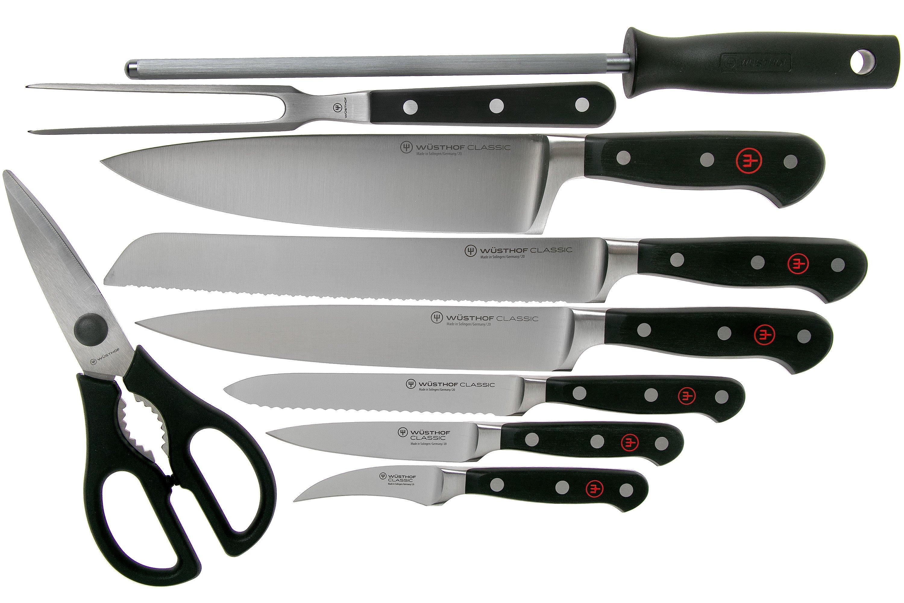Wüsthof Classic 9piece knife set, 1090170904 Advantageously shopping
