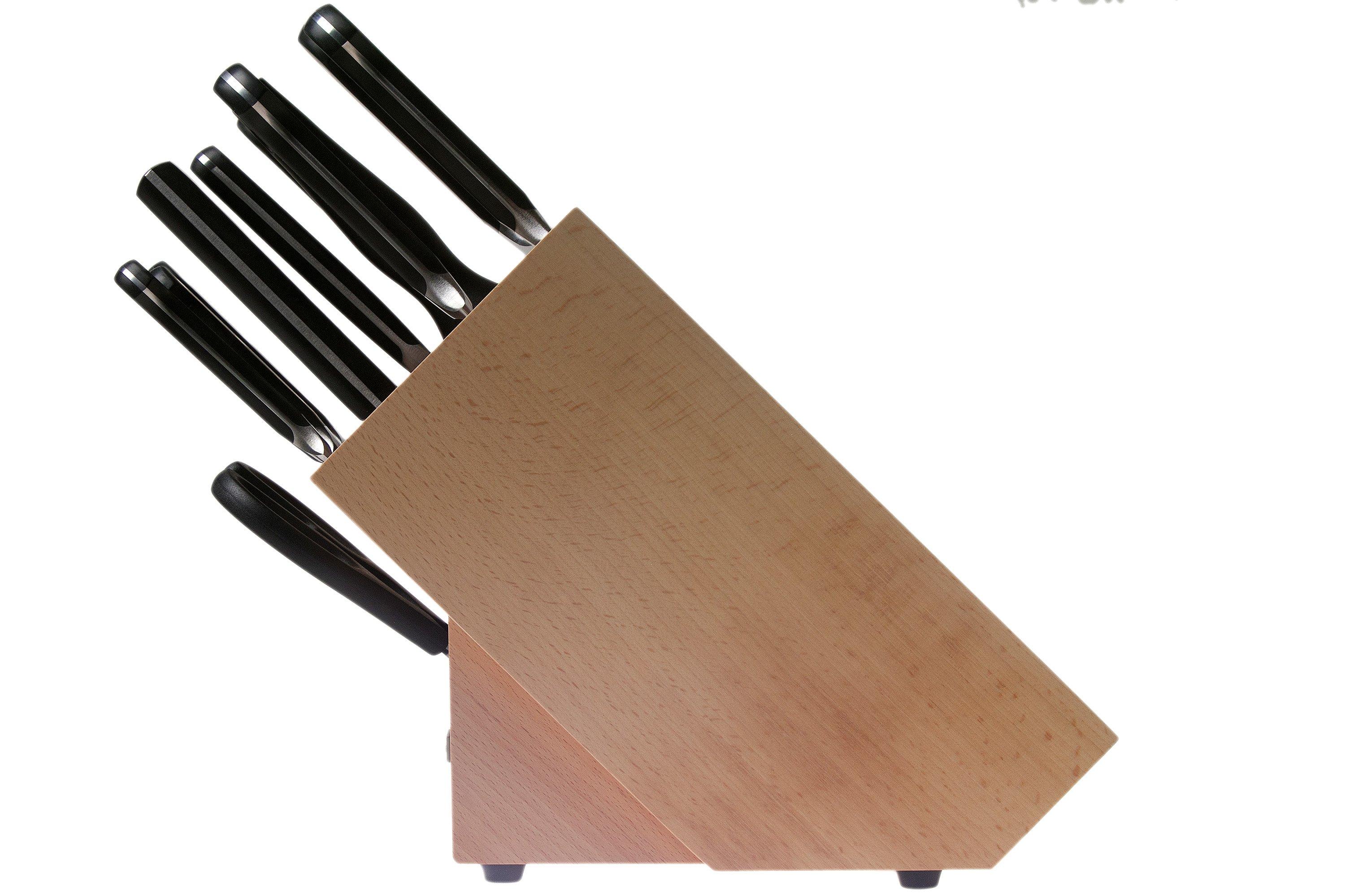 Wusthof Classic 12-piece knife block set brown