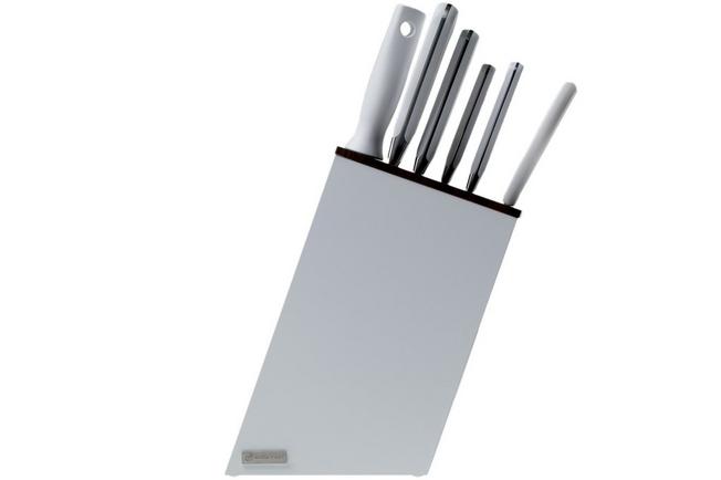 Wusthof Classic White 6-piece knife block set