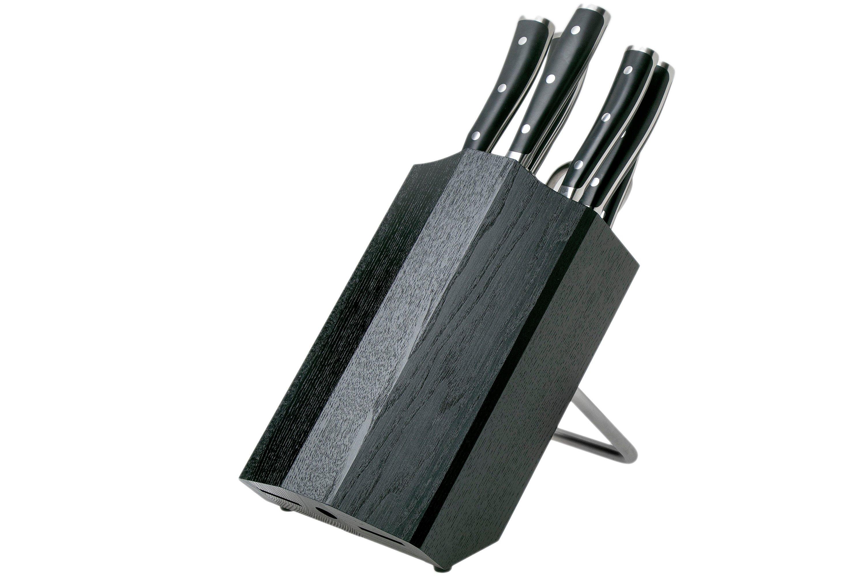 wusthof classic ikon 8 piece knife block set