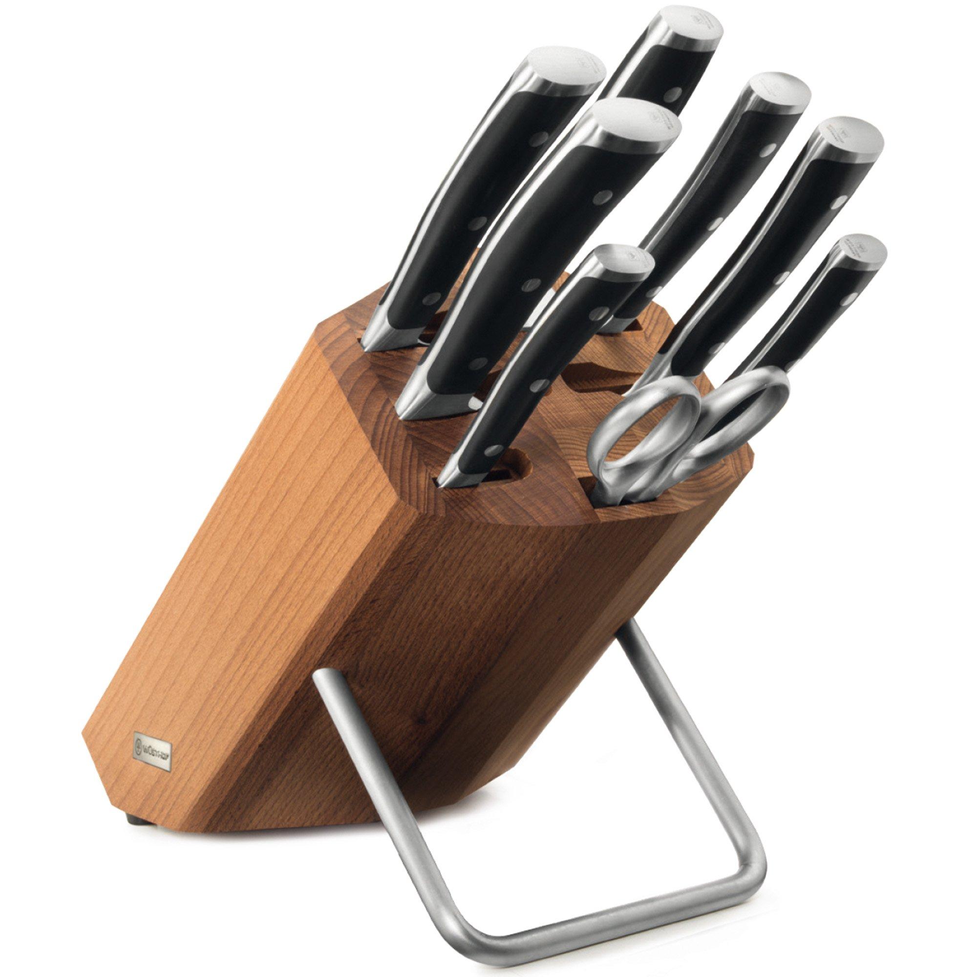 Wüsthof Classic Ikon 8-piece knife set brown, 1090370802 ...